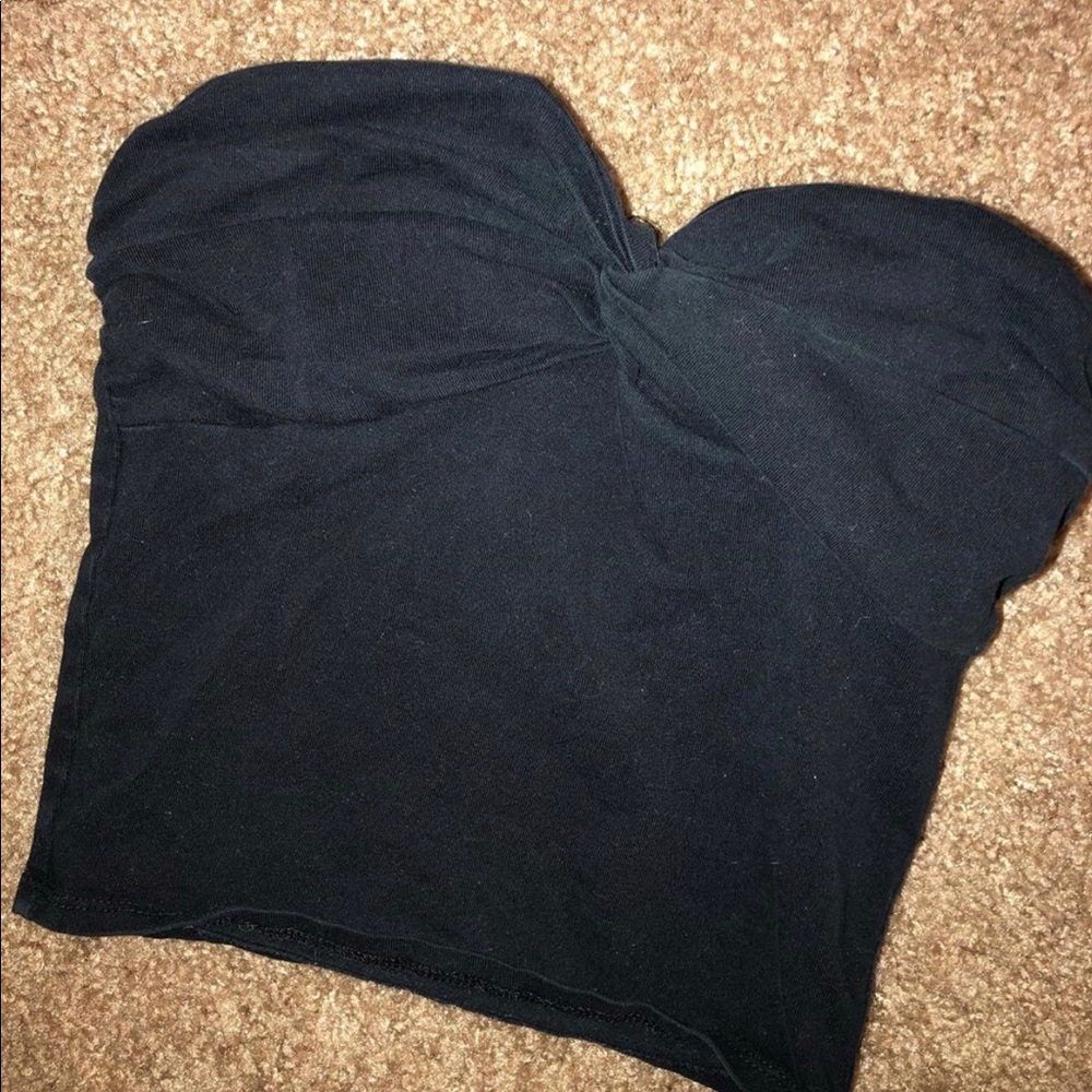 Black Crop Top